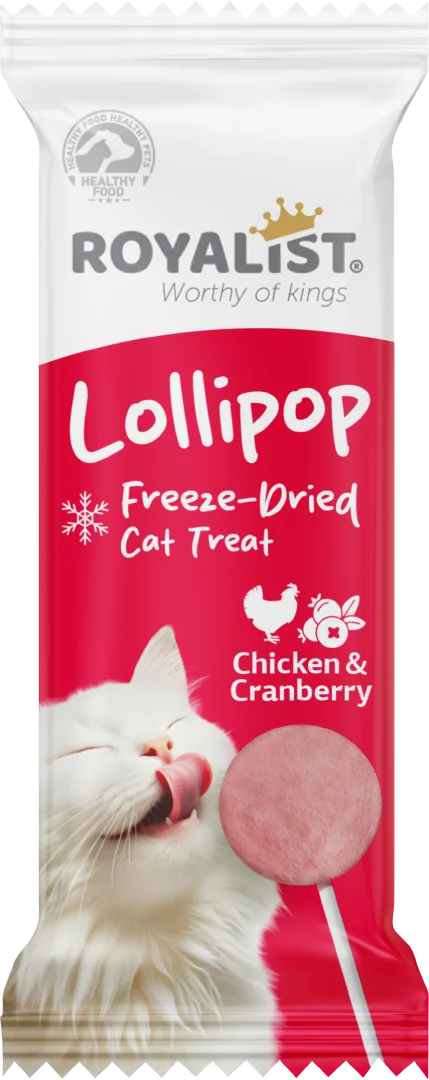 Recompense pisici - Royalist Recompense pisici - Lollipop Chicken&Cranberry 1.4g