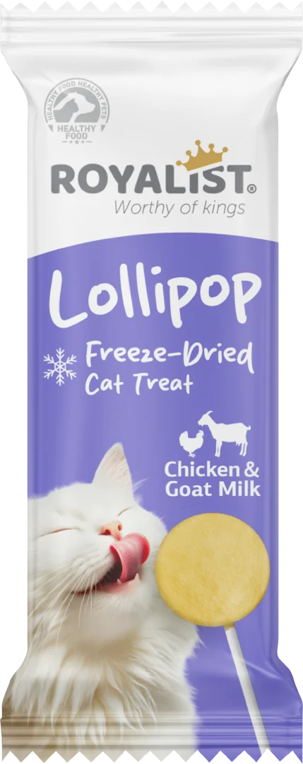 Pisici - Royalist Recompense pisici - Lollipop Chicken&Goat Milk 1.4g