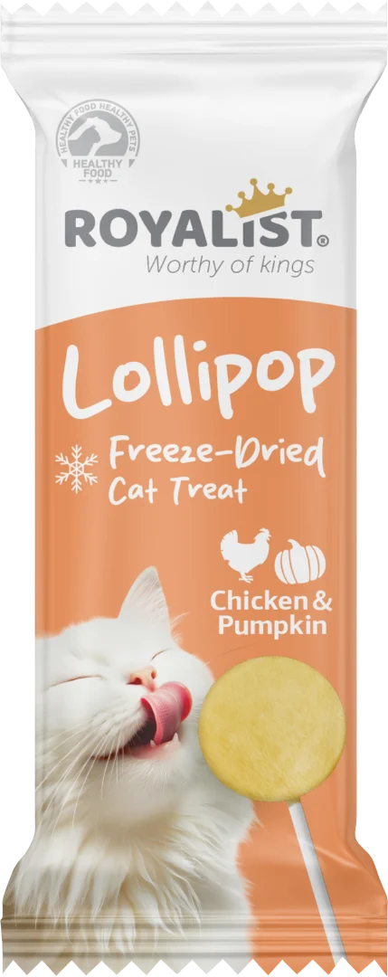 Recompense pisici - Royalist Recompense pisici - Lollipop Chicken&Pumpkin 1.4g