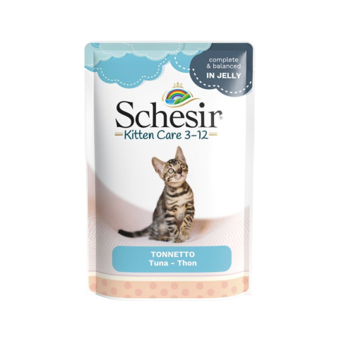 Hrana umeda - Schesir Plic Kitten Ton  85g
