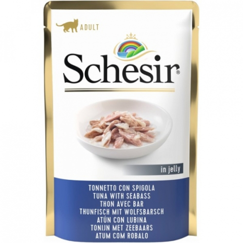 Hrana umeda - Schesir Plic Ton Si Biban 85g