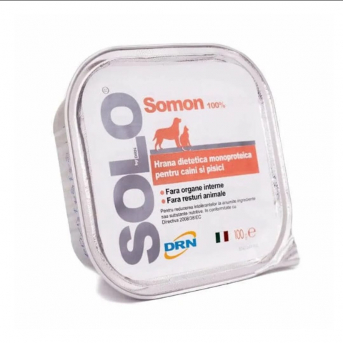 Caini - Solo conserva monoproteica Somon 100g