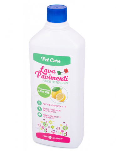 Caini - Solutie pardoseala pet care lamaie 1L