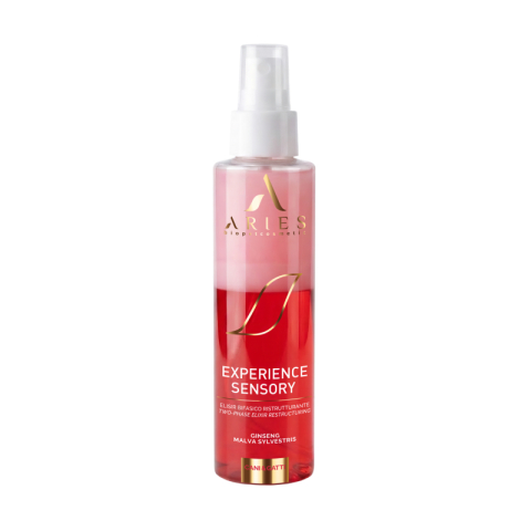 Cosmetice Profesionale - Spray Bifazic pentru Descurcarea Blănii și pentru Luciu Aries Experience Sensory 150ml