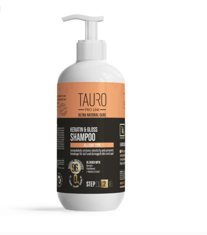 Cosmetice Profesionale - Tauro keratin&gloss sampon