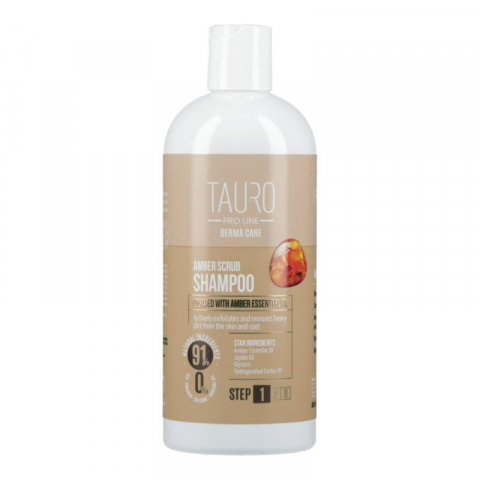 Cosmetice Profesionale - TPLDER70311 Tauro Derma Care Amber Scrub Shampoo 400ml