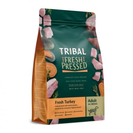 Tribal - Tribal Adult Curcan, Hrana Presata la Rece, Hipoalergenica
