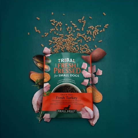 Tribal - Tribal mini adult Curcan,  Hrana Presata la Rece, Hipoalergenica