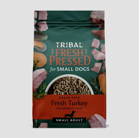 Tribal - Tribal mini adult Curcan,  Hrana Presata la Rece, Hipoalergenica 1.5kg