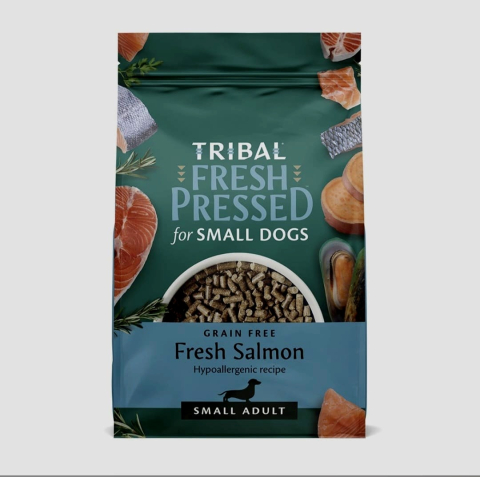 Hrana Uscata - Tribal mini adult Somon, Hrana Presata la Rece, Hipoalergenica 1.5kg
