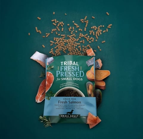 Tribal - Tribal mini adult Somon, Hrana Presata la Rece, Hipoalergenica