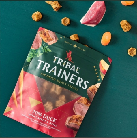 Recompense caini - Tribal Trainers Duck, Carrot & Apple 80g