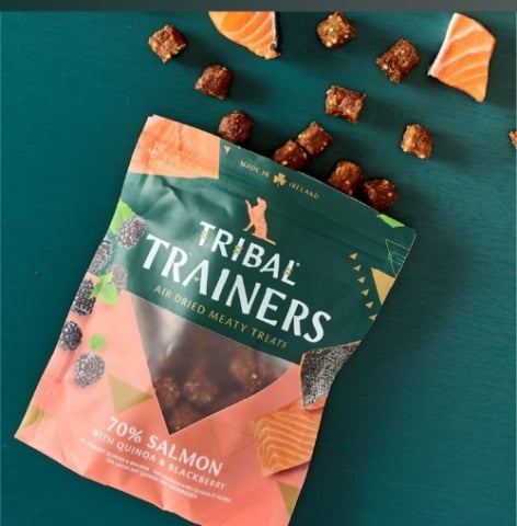 Recompense caini - Tribal Trainers Salmon & Blackberry 80g