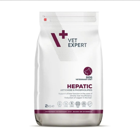 Diete veterinare - Vet Expert Dieta Dog Hepatic 2kg