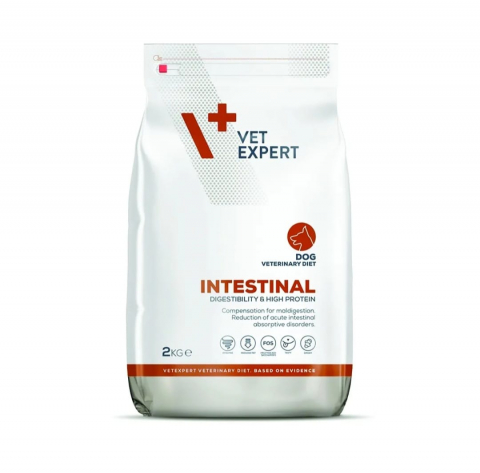 Diete veterinare - Vet Expert Dieta Dog Intestinal 2kg