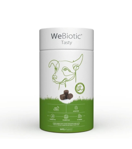 Suplimente - WeBiotic Tasty - Supliment sistem digestiv caini - Comprimate masticabile 30buc