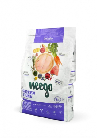 Hrana uscata - Weego Cat Adult Pui & Ton