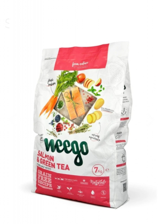 Hrana uscata - Weego Cat Sterilised Somon & Ceai Verde