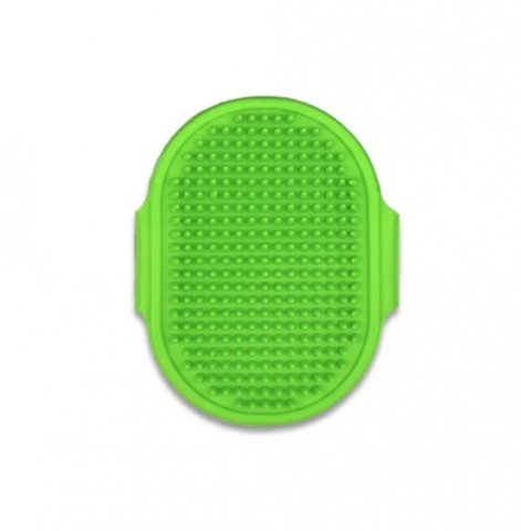 Perii si Piepteni - Weego perie din cauciuc verde