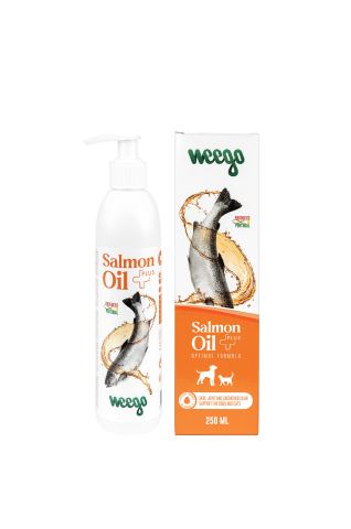 Suplimente - Weego ulei de somon Plus - pentru caini si pisici 250 ml