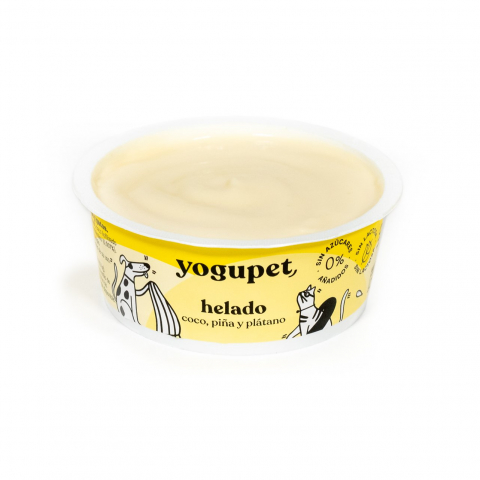 Yogupet Inghetata pentru Caini si Pisici - Cocos, ananas si banana 110g [1]