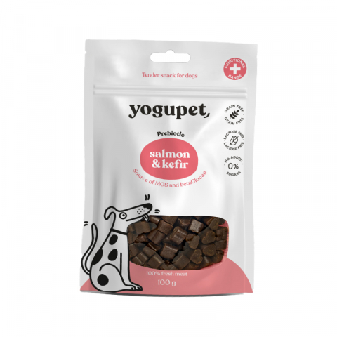 Yogupet - Yogupet Recompense pentru Caini Somon&Kefir 100g
