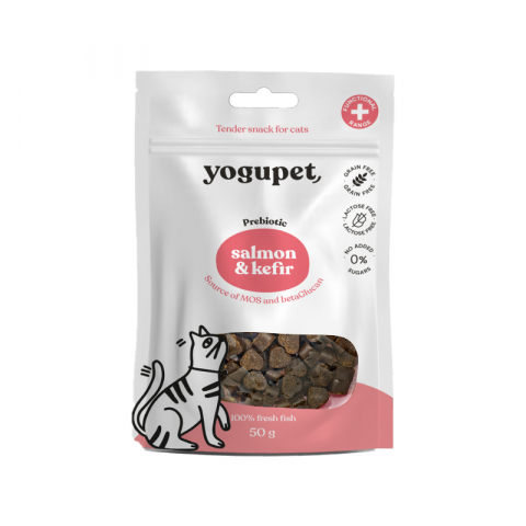 Yogupet - Yogupet Recompense pentru Pisici Somon&Kefir 50g