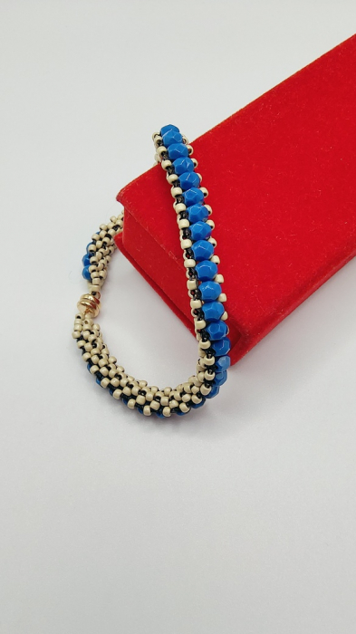 Bratara albastra Snake [1]