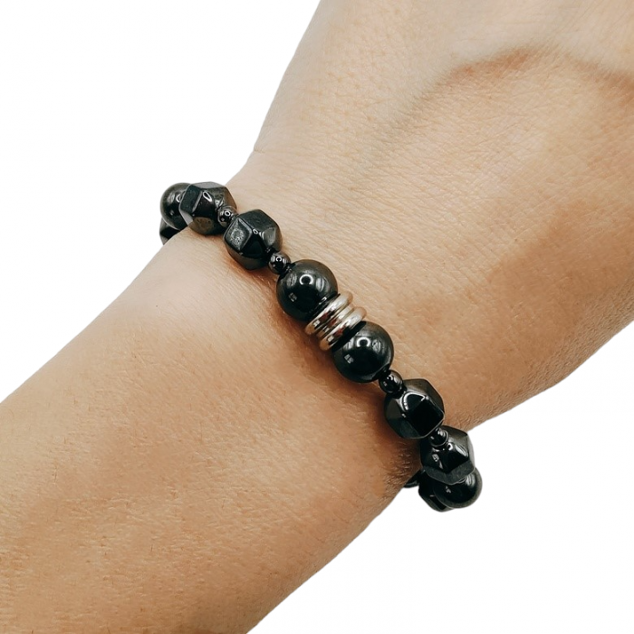 Bratara cu pietre semipretioase Hematite [3]