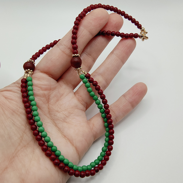Choker/Colier dublu turcoaz [4]