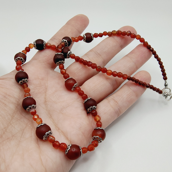 Choker/Colier terracotta [5]