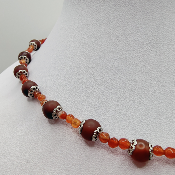 Choker/Colier terracotta [2]