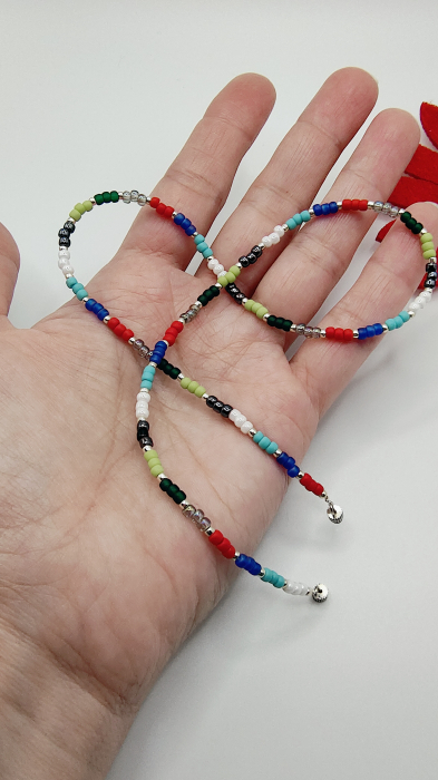 Colier/Choker Happy (mai multe variante de culoare) [3]
