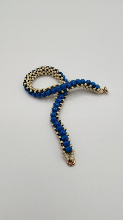 Bratara albastra Snake [1]