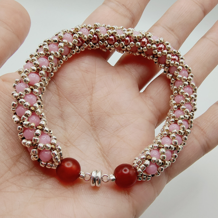 Bratara dama cu pietre semipretioase Agate [1]