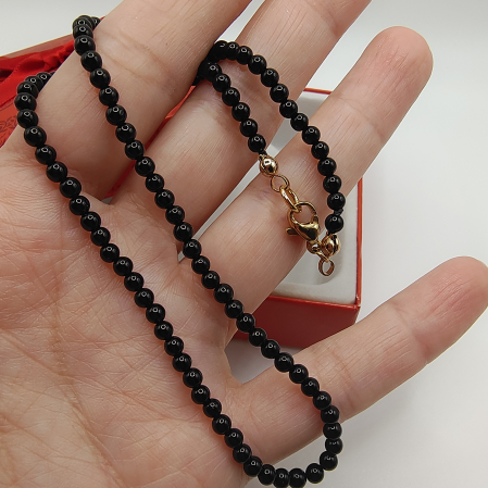 Choker/Colier din pietre semipretioase Onix [2]