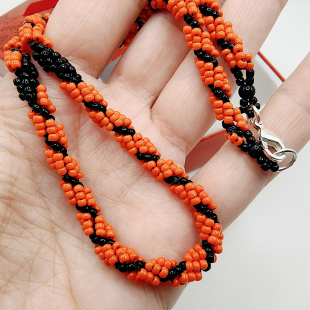 Colier/Choker rosu/negru [2]