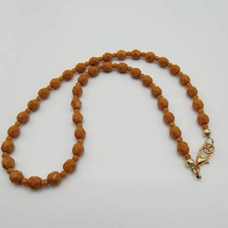 Colier cristale terracotta [1]