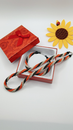 Set colier și brățară din mărgele Miyuki [1]