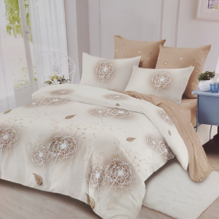 HOME Style - Set lenjerie pat dublu, papadie