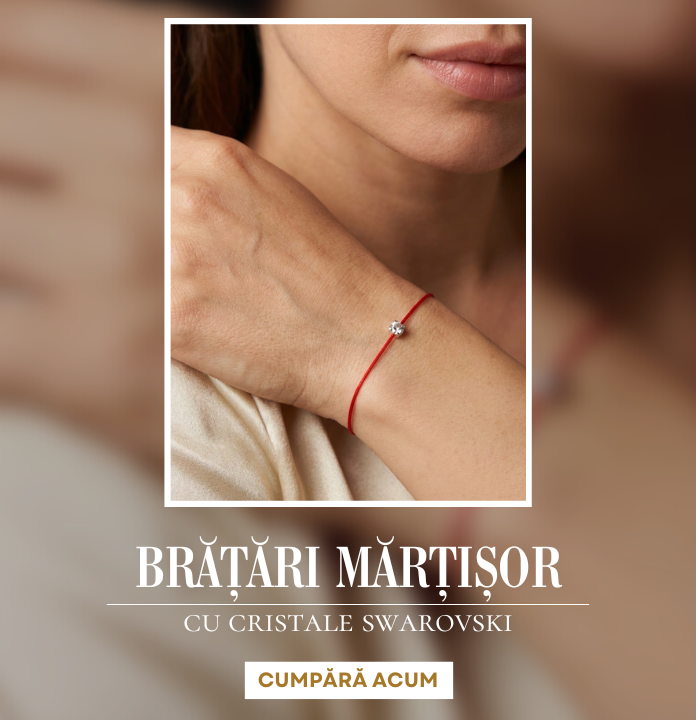 BRĂȚĂRI MĂRȚIȘOR - CRISTALE SWAROVSKI