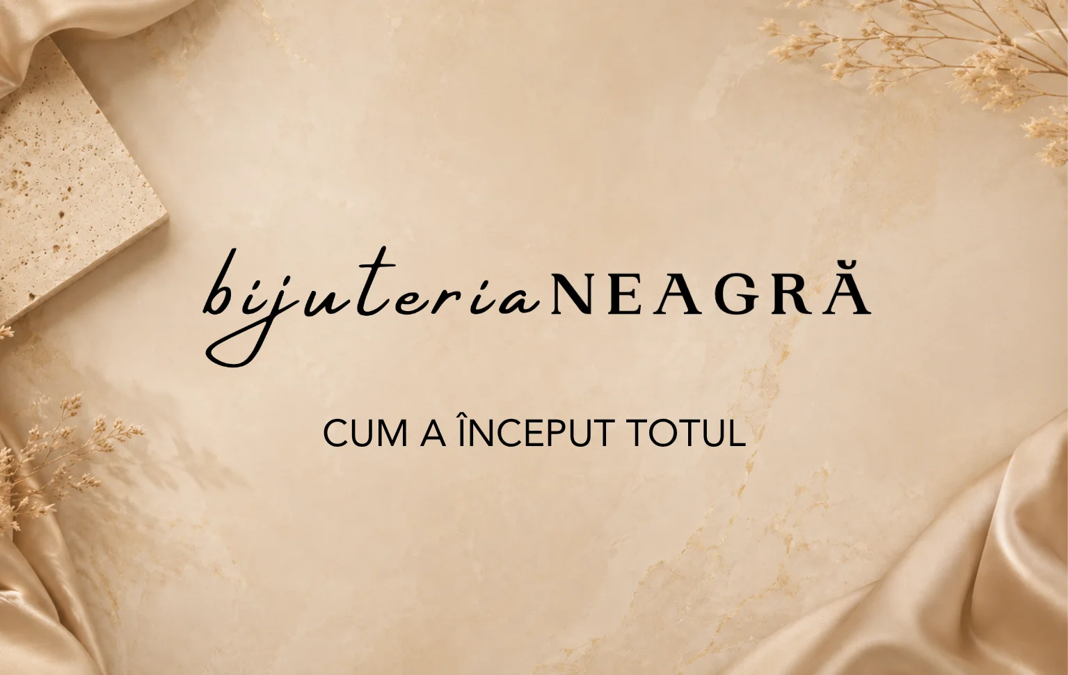 Povestea BIJUTERIA NEAGRĂ – Cum a început totul | De la pasiune la un brand de bijuterii din România