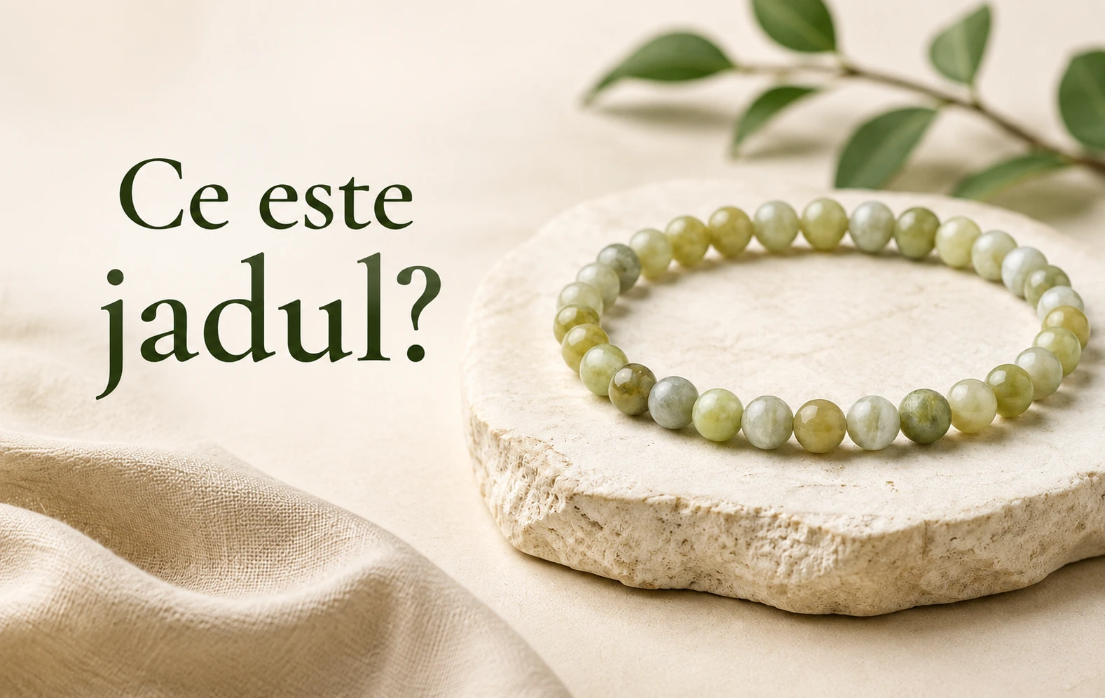 Ce este jadul? Ghid complet despre una dintre cele mai apreciate pietre naturale folosite în bijuterii