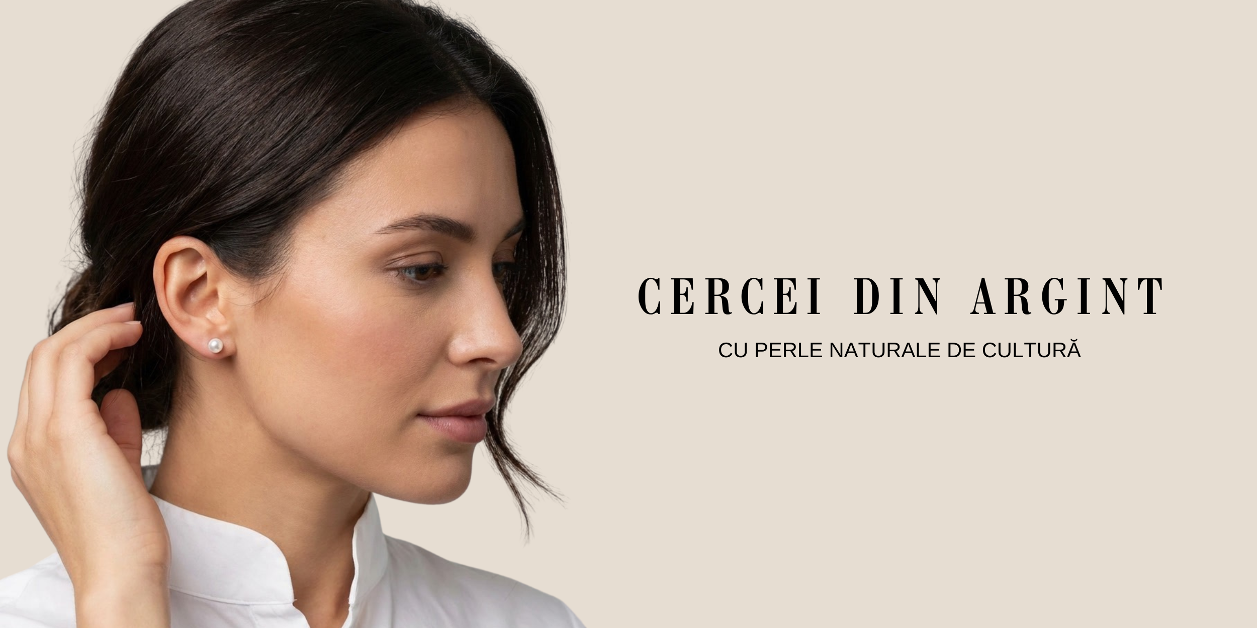 Cercei din argint cu perle naturale de cultură - eleganță atemporală pentru orice stil
