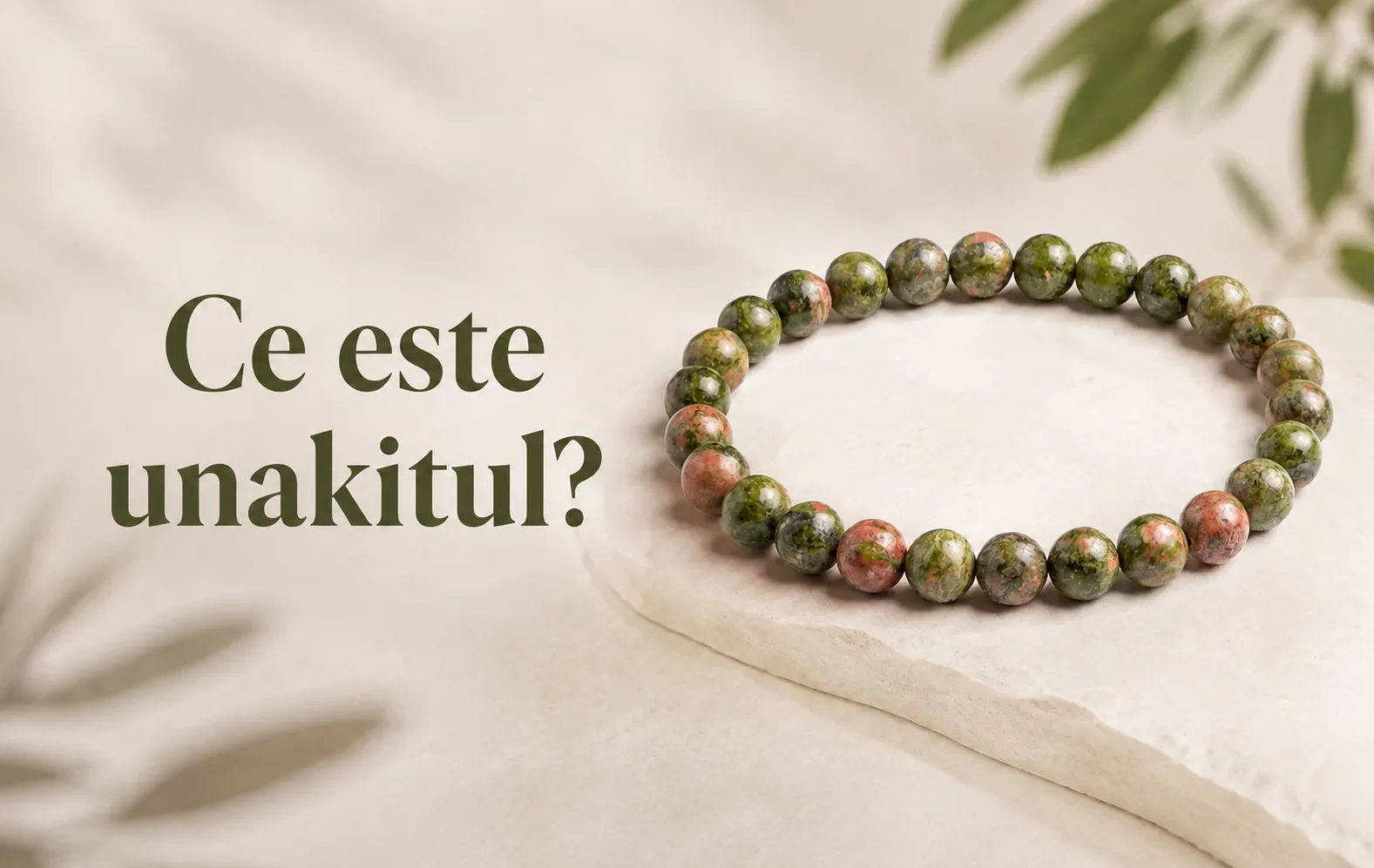 Ce este unakitul? Ghid complet despre una dintre cele mai apreciate pietre naturale pentru bijuterii