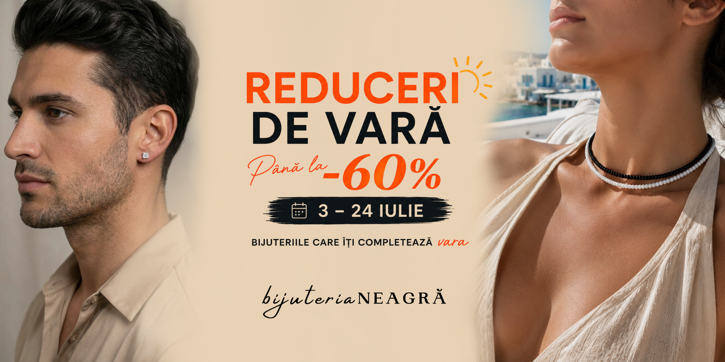 REDUCERI DE VARĂ la bijuterii din Argint 925 și Aur 14K: Până la -60%