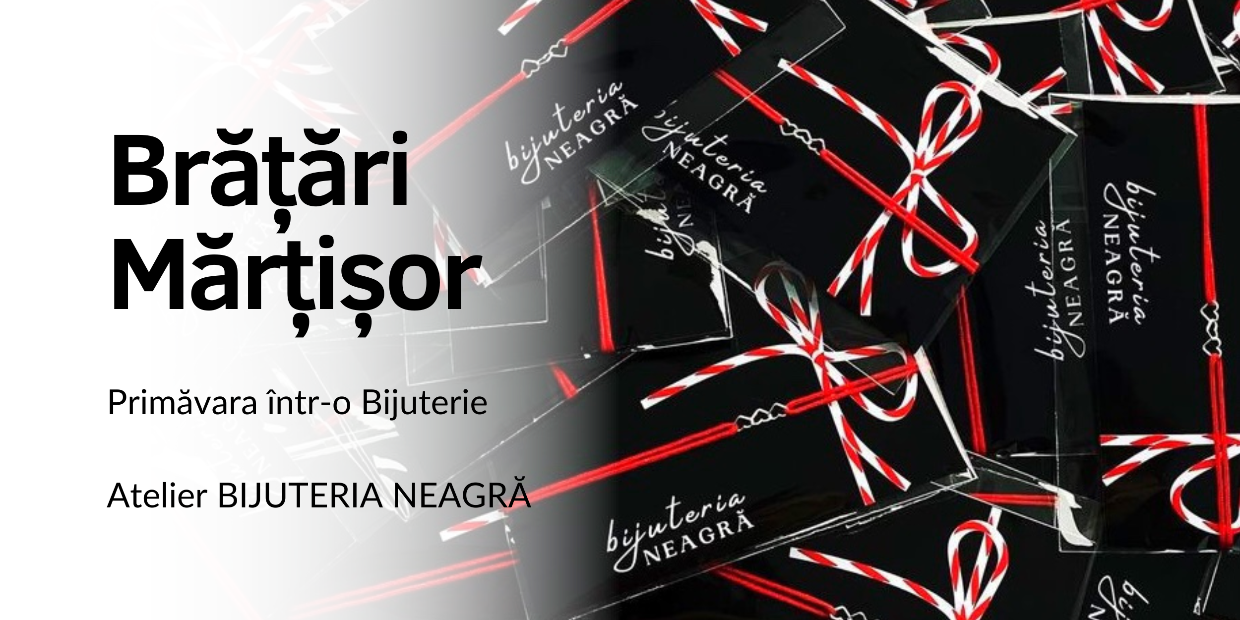 Mărțișorul Reinterpretat în atelierul BIJUTERIA NEAGRĂ
