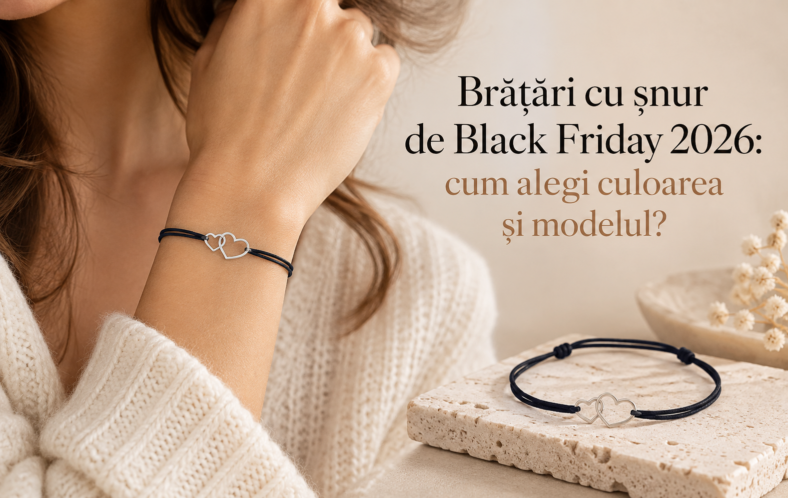 Brățări cu șnur de Black Friday 2026: cum alegi culoarea și modelul?