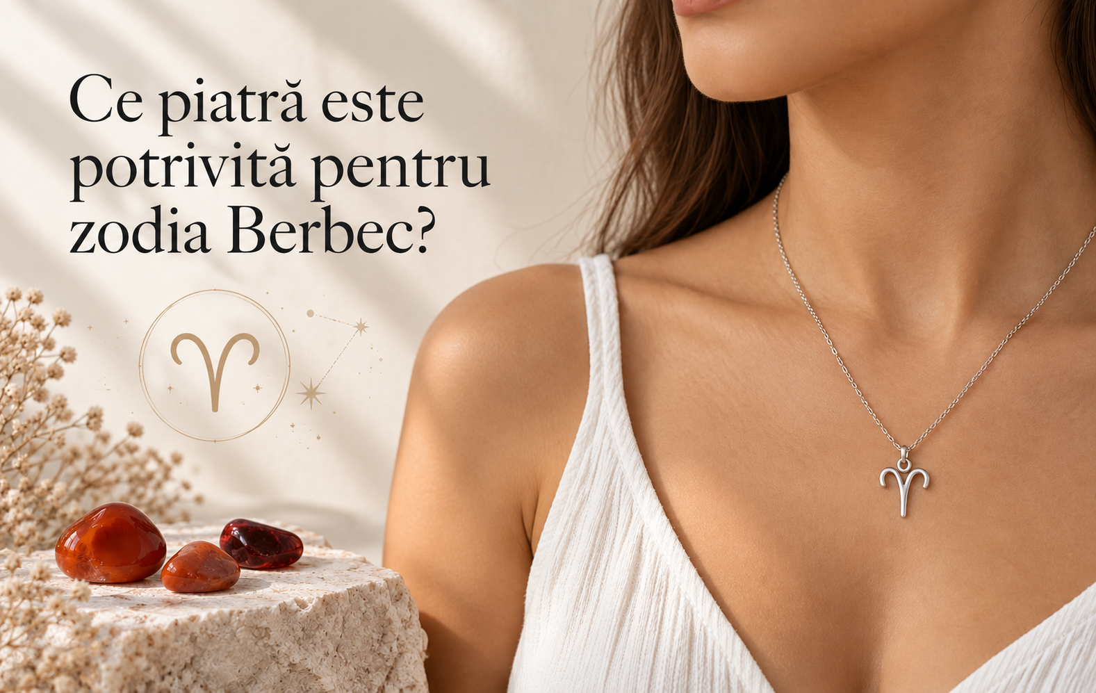 Ce piatră este potrivită pentru zodia Berbec?