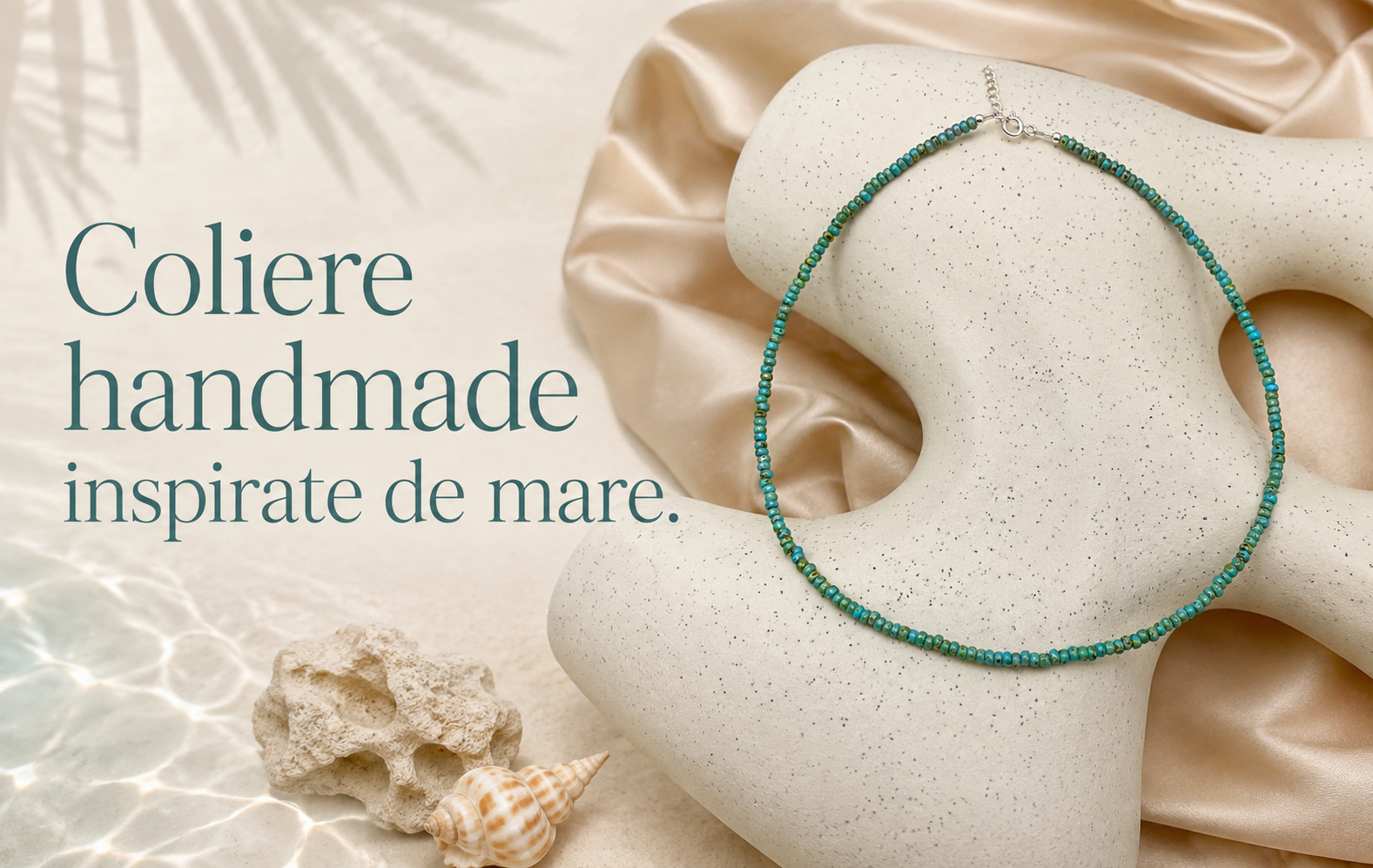 Coliere handmade inspirate de mare. Cum alegi un model pe care îl vei purta ani la rând